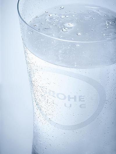Grohe Blue glas gekoeld bruisend water